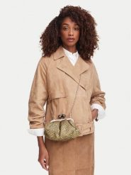 Weekend Max Mara Torebka Italian Rootss 2625516184600 Żółty. Żółte kopertówki Weekend Max Mara, bez wzorów, z materiału, wizytowe, bez dodatków. Za 2,439.00 zł.