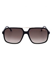 Carrera Okulary przeciwsłoneczne unisex w kolorze czarno-jasnobrązowym rozmiar: 59. Brązowe okulary przeciwsłoneczne Carrera, bez wzorów, z tworzywa sztucznego, szklane. Za 209.95 zł.