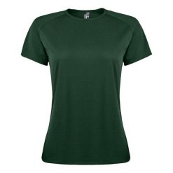 Koszulka Damska Sportowa Raglanowa. Niebieskie t-shirty sportowe SOL'S, xs, bez wzorów, bez ramiączek, trekkingowe. Za 46.99 zł.