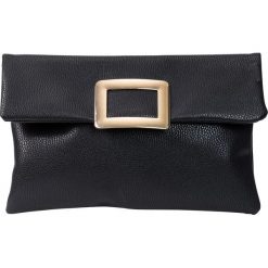 Pasek ze stretchem bonprix czarno-srebrny kolor. Paski marki bonprix. Za 44.99 zł.