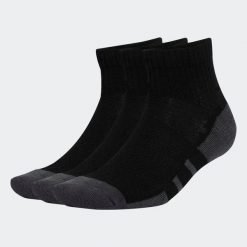 Second Life - Skarpetki fitness ADIDAS - Stan Doskonały. Czarne skarpetki adidas, bez wzorów, z materiału. Za 24.99 zł.