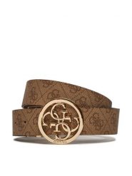Guess Pasek Damski BW9166 P4235 Brązowy. Brązowe paski Guess, z aplikacjami, ze skóry. Za 199.99 zł.