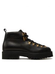Fracap Trapery Magnifico M120 Czarny. Czarne traperki Fracap, bez wzorów, ze skóry, bez obcasa, bez zapięcia. Za 1,479.00 zł.