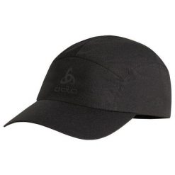 Czapka z daszkiem Odlo PERFORMANCE WATERPROOF. Czarne czapki z daszkiem ODLO, bez wzorów, sportowe. Za 189.99 zł.