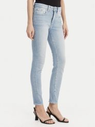 Calvin Klein Jeans Jeansy LV047F705G Błękitny Skinny Fit. Niebieskie jeansy Calvin Klein Jeans, bez wzorów, z bawełny. Za 409.99 zł.