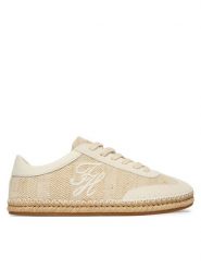Tommy Hilfiger Espadryle Th Heritage Rope Sneaker FW0FW09108 Écru. Espadryle Tommy Hilfiger, bez wzorów, z materiału, bez obcasa. Za 409.99 zł.