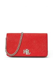 LAUREN RALPH LAUREN Torebka 432966784006 Czerwony. Czerwone kopertówki Lauren Ralph Lauren, bez wzorów, ze skóry, wizytowe, bez dodatków. Za 839.99 zł.