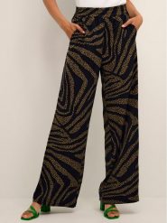 Karen by Simonsen Spodnie materiałowe Hilja 10104284 Czarny Casual Fit. Czarne spodnie materiałowe Karen by Simonsen, bez wzorów, z materiału, casualowe. Za 309.99 zł.