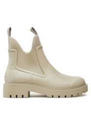 Calvin Klein Jeans Kalosze Mid Rainboot Chelsea YW0YW01034 Szary. Szare kalosze Calvin Klein Jeans, bez wzorów, z jeansu, bez zapięcia. Za 289.99 zł.