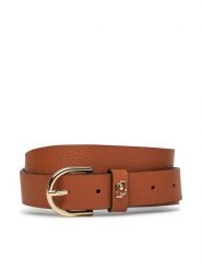 Liu Jo Pasek Damski Hips Belt 3Cm AA5242 P0129 Brązowy. Brązowe paski Liu Jo, bez wzorów, ze skóry. Za 229.99 zł.
