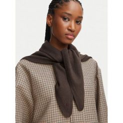 Chusta Weekend Max Mara. Brązowe chusty Weekend Max Mara, bez wzorów. Za 889.99 zł.