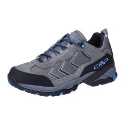 Buty trekkingowe CMP Melnick WP Low. Szare buty trekkingowe CMP, z materiału, bez zapięcia. Za 386.50 zł.