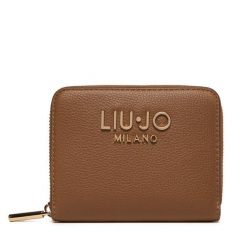 Portfel Liu Jo. Brązowe portfele Liu Jo, bez wzorów. Za 269.99 zł.