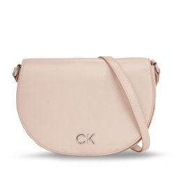 Torebka Calvin Klein. Szare listonoszki Calvin Klein, bez wzorów, bez dodatków. Za 339.99 zł.