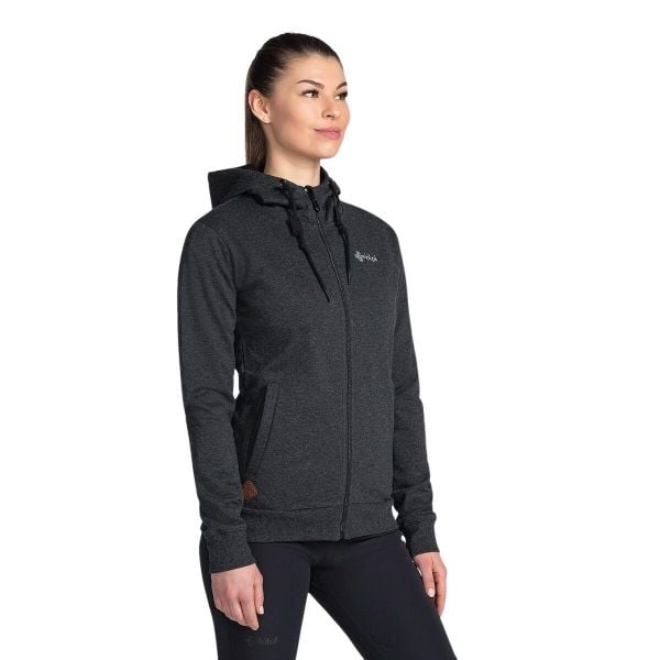 Bluza damska Kilpi Bery. Czarne bluzy Kilpi, l, bez wzorów, casualowe, bez ramiączek, bez kaptura. Za 189.67 zł.