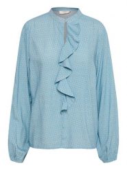 Cream Bluzka "Raya" w kolorze błękitnym rozmiar: 40. Niebieskie bluzki Cream, bez wzorów, z wiskozy, bez kołnierzyka, bez ramiączek. Za 113.10 zł.