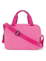 Reisenthel Torba chłodząca w kolorze różowym - 23,5 x 16 x 12 cm rozmiar: onesize. Różowe torby sportowe Reisenthel, bez wzorów, z materiału, przez ramię. Za 60.99 zł.