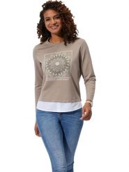 WITT WEIDEN Bluza w kolorze szarym rozmiar: 40. Szare bluzy WITT WEIDEN, bez wzorów, bez ramiączek, bez kaptura. Za 60.99 zł.