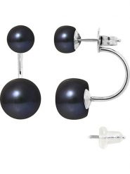 Pearline Srebrne kolczyki-wkrętki z perłami rozmiar: onesize. Niebieskie kolczyki Pearline, z perłą, srebrne. Za 217.99 zł.