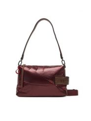 Hispanitas Torebka BI254151 Bordowy. Czerwone torebki klasyczne Hispanitas, bez wzorów, z materiału, bez dodatków. Za 399.99 zł.
