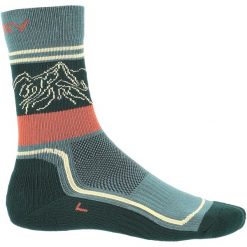 Skarpety trekkingowe damskie Viking Boosocks Heavy Bamboo Lady. Czarne skarpetki Viking, bez wzorów. Za 46.99 zł.
