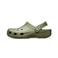Tenisówki Crocs Model Classic U Kolor Zielony. Czarne trampki Crocs, bez wzorów, z materiału, bez zapięcia, tenisowe. Za 239.99 zł.