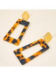 LA CHIQUITA Pozłacane kolczyki-wkrętki "Leona Steel" rozmiar: onesize. Brązowe kolczyki LA CHIQUITA, pozłacane. Za 96.14 zł.