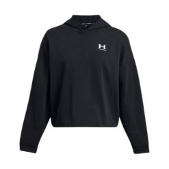 Bluza damska z kapturem Under Armour Rival Terry. Białe bluzy z kapturem Under Armour, bez wzorów, z kapturem. Za 275.55 zł.