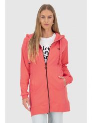 Alife and kickin Bluza w kolorze czerwonym rozmiar: M. Czerwone bluzy Alife and Kickin, m, bez wzorów, bez kaptura. Za 154.95 zł.