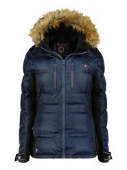 Canadian Peak Kurtka zimowa w kolorze granatowym rozmiar: M. Niebieskie kurtki Canadian Peak, na zimę, m, bez wzorów, z puchu, bez kaptura. Za 328.32 zł.
