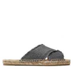 Espadryle Castañer. Szare espadryle Castañer, bez wzorów, bez obcasa. Za 279.99 zł.