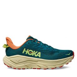 Buty do biegania Hoka. Niebieskie buty treningowe HOKA, bez wzorów, bez zapięcia, do biegania. Za 719.99 zł.