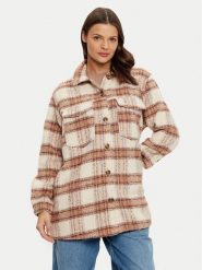 Roxy Kurtka koszulowa Check The Swell IIII ERJJK03615 Beżowy Relaxed Fit. Brązowe kurtki Roxy, s, bez wzorów, z syntetyku, bez kaptura. Za 199.99 zł.