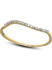 Diamant Vendôme Złoty pierścionek z diamentami rozmiar: 63. Żółte pierścionki Diamant Vendôme, z diamentem, złote. Za 406.00 zł.