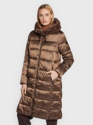 CMP Kurtka puchowa 32K3086F Brązowy Regular Fit. Brązowe kurtki CMP, na zimę, bez wzorów, z puchu, bez kaptura. Za 429.99 zł.