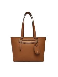 MICHAEL Michael Kors Torebka Jet Set 30S6GTVT2L Brązowy. Brązowe shopper bag MICHAEL Michael Kors, bez wzorów, ze skóry, bez dodatków. Za 1,159.00 zł.