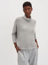 Someday Golf w kolorze szarym rozmiar: S. Szare swetry someday., s, bez wzorów, z wełny, bez ramiączek. Za 165.99 zł.