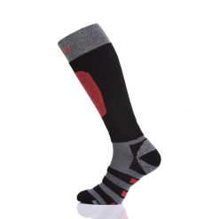 Skarpetki narciarskie Unisex Nessi Sportswear. Czarne skarpetki NESSI SPORTSWEAR, bez wzorów. Za 84.90 zł.