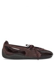 Puma Baleriny Speedcat Ballet Nova Croc 40881301 Brązowy. Brązowe baleriny Puma, bez wzorów, ze skóry, bez obcasa, bez zapięcia. Za 399.99 zł.