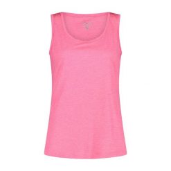 Damski tank top CMP. Czerwone topy CMP, bez wzorów, sportowe, bez kołnierzyka, bez ramiączek. Za 130.50 zł.