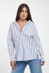 Koszula damska w paski Tessile WEEKEND MAX MARA. Koszule Weekend Max Mara, bez wzorów, bez kołnierzyka, bez ramiączek. Za 1,369.00 zł.