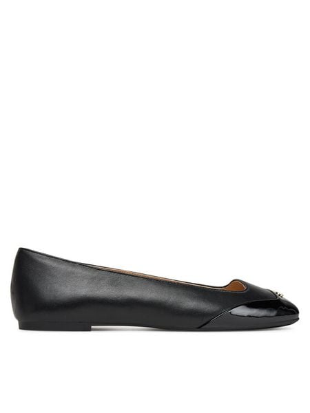 Liu Jo Baleriny Brigitte 03 SF5041 PX695 Czarny. Czarne baleriny Liu Jo, bez wzorów, ze skóry, bez obcasa, bez zapięcia. Za 379.99 zł.