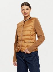 Tommy Hilfiger Kurtka przejściowa WW0WW44343 Brązowy Slim Fit. Brązowe kurtki Tommy Hilfiger, xxl, bez wzorów, z syntetyku, bez kaptura. Za 1,099.00 zł.
