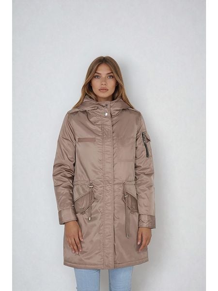 Steve Madden Parka w kolorze beżowym rozmiar: S. Brązowe płaszcze Steve Madden, s, bez wzorów, bez kaptura. Za 135.95 zł.