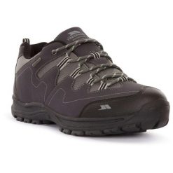 Trespass Finley Low Cut buty trekkingowe wodoodporne i oddychające. Czarne buty trekkingowe Trespass, z materiału, przed kostkę, bez zapięcia. Za 273.65 zł.