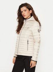 Aulp Kurtka puchowa Marla Beżowy Regular Fit. Brązowe kurtki Aulp, s, bez wzorów, z puchu, bez kaptura. Za 259.99 zł.