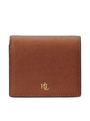 LAUREN RALPH LAUREN Portfel 432962112002 Brązowy. Brązowe portfele Lauren Ralph Lauren, bez wzorów, ze skóry. Za 439.99 zł.