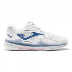 Buty do tenisa Joma Ace Lady 2502 TACLS2502C białe. Białe buty treningowe bez wzorów, z gumy, bez zapięcia, na fitness i siłownię. Za 651.94 zł.