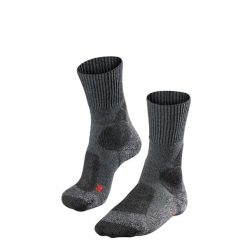 Skarpetki damskie Falke TK1. Szare skarpetki Falke, bez wzorów, z elastanu. Za 167.00 zł.