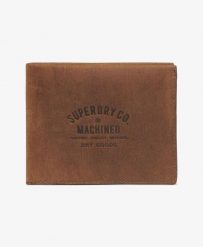 Superdry Portfel damski skórzany brązowy – BROWN. Brązowe portfele Superdry, bez wzorów, z poliesteru. Za 187.15 zł.